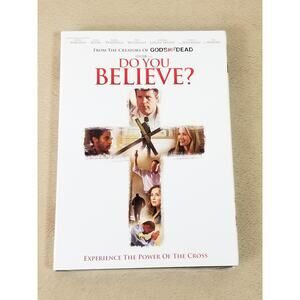 Do you believe? DVD NEW Sealed Movie Video 2015 PureFlix Sean Astin Mira Sorvino